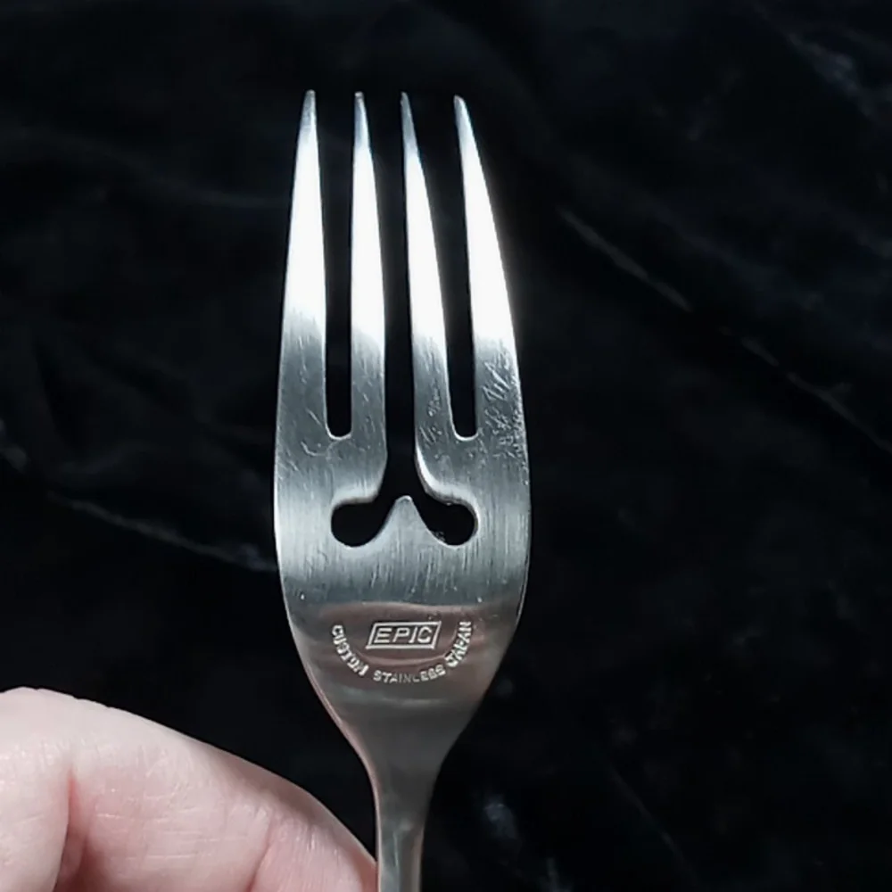 Vintage Epic Custom Stainless Steel Salad/Dessert Fork Set of 3